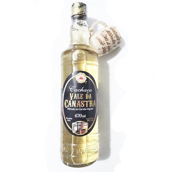 Imagem de Cachaça Artesanal Vale Da Canastra - 670ml - Com Copo