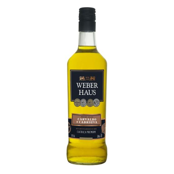 Imagem de Cachaça Carvalho e Cabriúva Premium WEBER HAUS 700ml