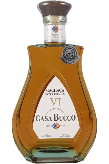 Imagem de Cachaça Casa Bucco Extra Premium 6 Anos Edição Especial 700ml