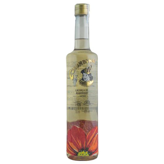 Imagem de Cachaça colombina coleçao chita laranja 700ml