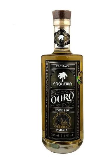 Imagem de Cachaça Coqueiro Ouro - 4 Anos Carvalho Francês-700ml