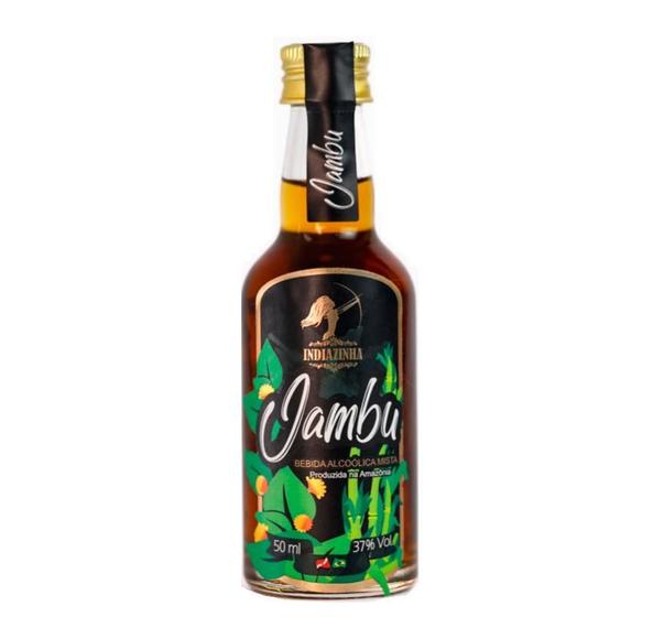 Imagem de Cachaça Indiazinha Jambu - 50 ml Original da Amazônia