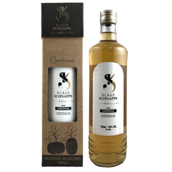 Imagem de Cachaça klaus schnapps amburana 700ml