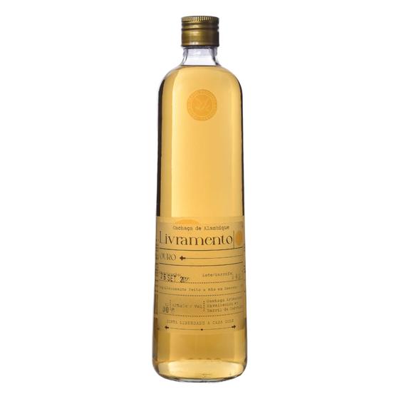 Imagem de Cachaça Livramento Ouro Premium 1 Litro