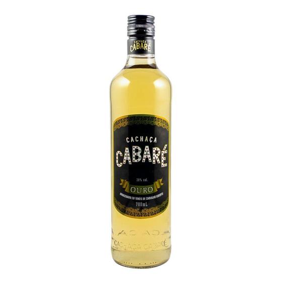 Imagem de Cachaça Ouro Cabaré Garrafa 700ml - Cabare