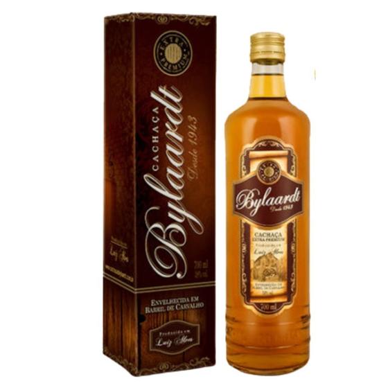 Imagem de Cachaça Ouro Extra Premium Bylaardt 18 anos Carvalho 700 ml