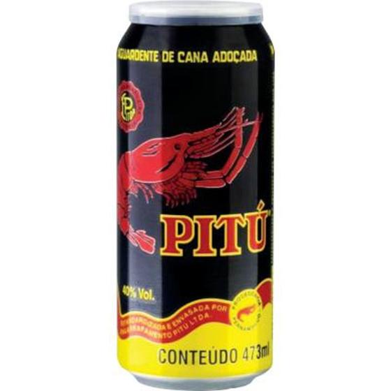 Imagem de Cachaça Pitú Lata  473Ml - Pitu