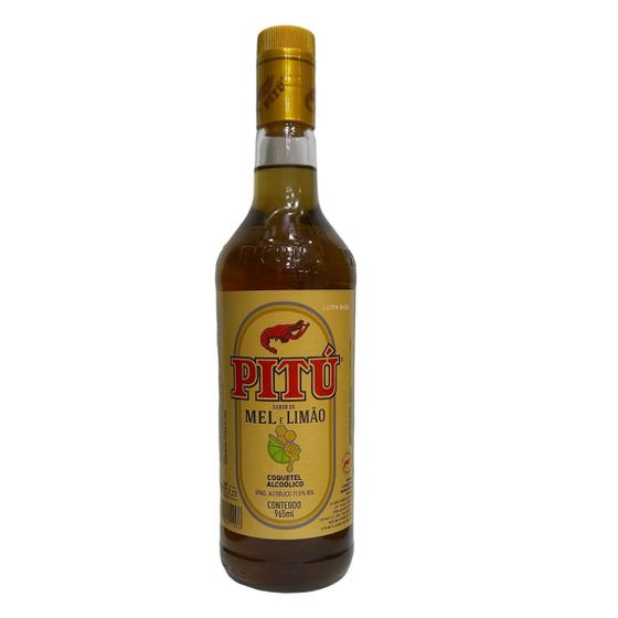 Imagem de Cachaça Pitú Mel e Limão 965ml