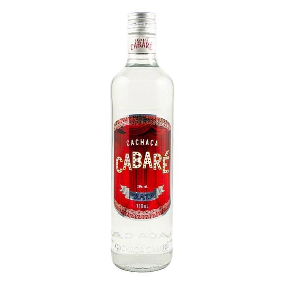 Imagem de Cachaça Prata Cabaré Garrafa 700ml - Cabare