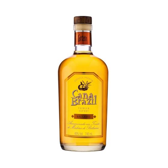 Imagem de Cachaça Premium Export Bálsamo 740ml - Cana Brasil