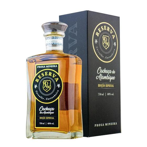 Imagem de Cachaça Prosa Mineira Reserva Edição Especial 750Ml