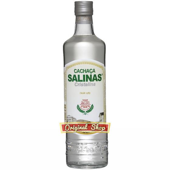Cachaça Salinas Cristalina 700ml Menor preço em Cachaça Salinas Cristalina 700ml