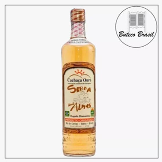 Imagem de Cachaça Serra das Almas Ouro 670 ml