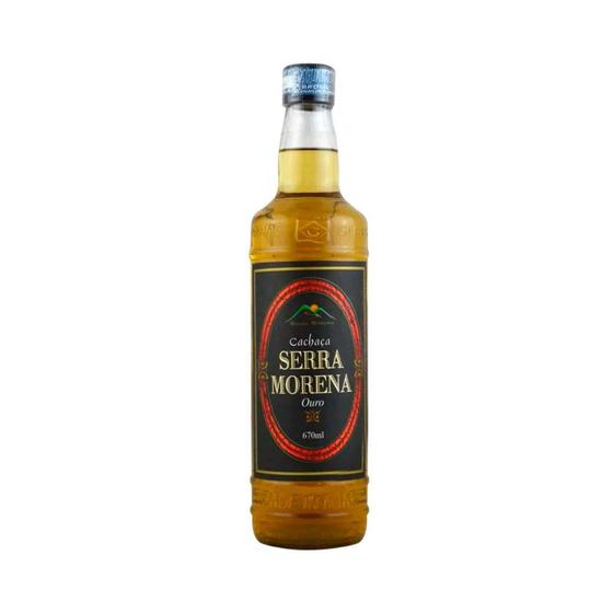 Imagem de Cachaça serra morena ouro 670ml