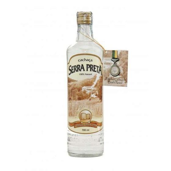 Imagem de Cachaça serra preta prata 700ml