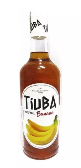 Imagem de Cachaça Tiúba Sabor Banana 970 Ml/ Temperatura Ambiente