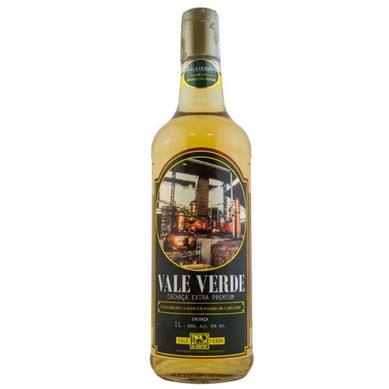 Imagem de Cachaça vale verde extra premium de 1000ml