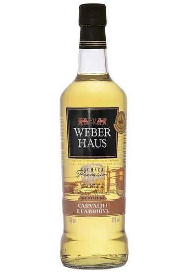 Imagem de Cachaça Weber Haus Premium Carvalho e Cabriúva 700ml - ALD