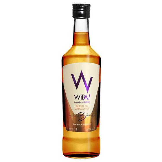 Imagem de Cachaça Wiba Blend De Carvalhos Premium 670Ml