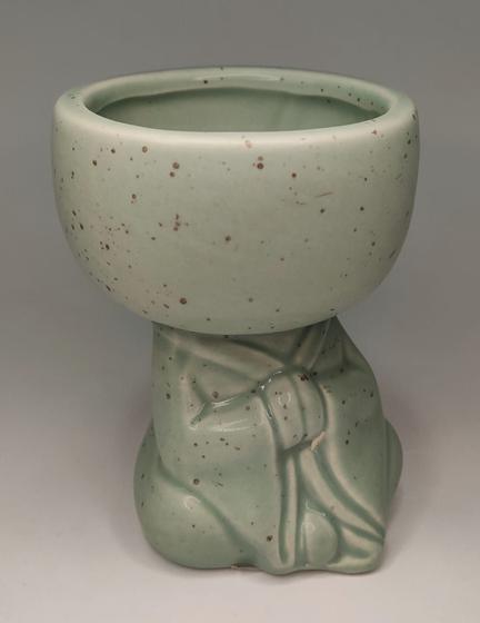 Imagem de Cachepot decorativo de dolomita Monge 7x7x10cm Lyor