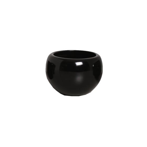 Imagem de Cachepot Decorativo em Cerâmica Home Modelo Bowl G Preto