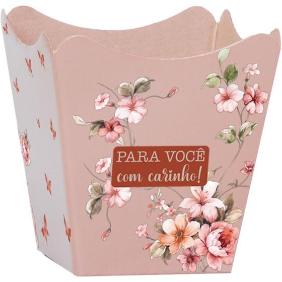 Imagem de Cachepot Paper Decorado Pote 15 Helena 16X17X11CM - Pacote com 10 Unidades