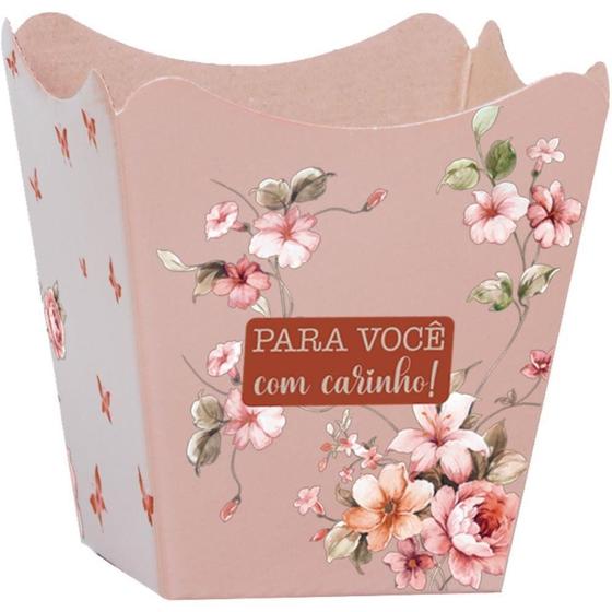 Imagem de Cachepot Paper Decorado Pote 15 Helena 16X17X11CM PCT.C/10