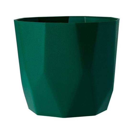 Imagem de Cachepot West Garden Diamante Verde Folha