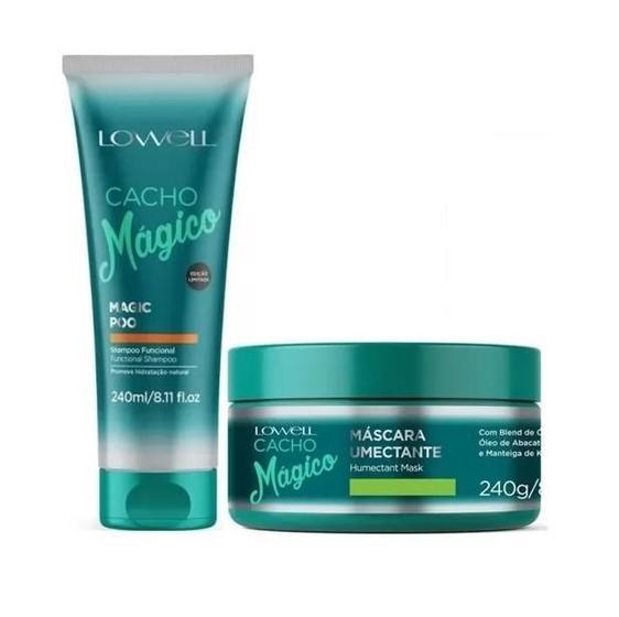 Imagem de Cacho Mágico Shampoo 240 Ml + Máscara Umectante 240 G