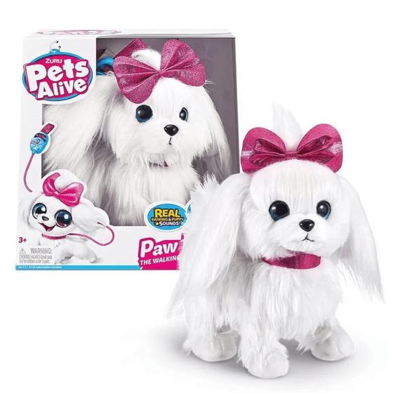 Imagem de Cachorrinha De Passeio Lil Paw Paw Pets Alive 3+1210 Candide