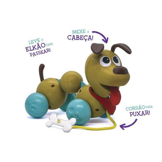 Imagem de Cachorrinho fofo de brinquedo - leve ele para passear - elkão - Elka