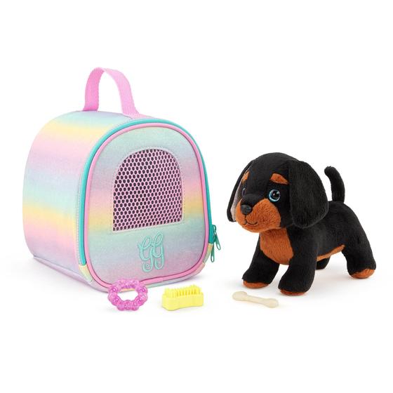 Imagem de Cachorro de pelúcia Toy Glitter Girls e Carrier Teckel Puppy de 3 anos ou mais