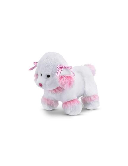 Imagem de Cachorro Poodle De Pelúcia Rosa 30 Cm Antialérgico