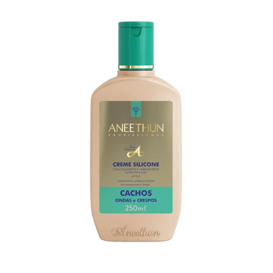Imagem de Cachos Creme Silicone Aneethun Linha A Colágeno e Aminoácidos 250ml