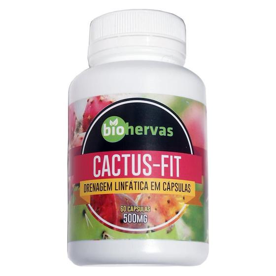 Imagem de Cactus-Fit Plus 60 Caps 500Mg Biohervas