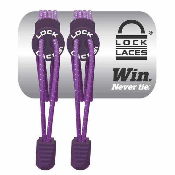 Imagem de Cadarço Elastico Lock Laces Roxo