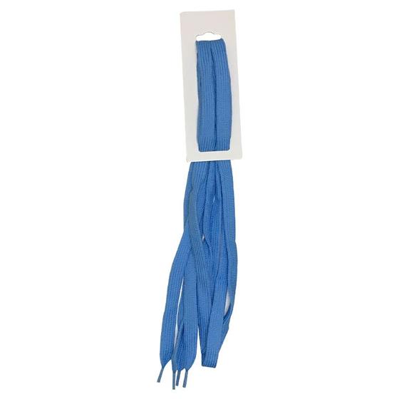 Imagem de Cadarço Tênis Tradicional Poliéster Unisex Azul Claro 33 ao 46