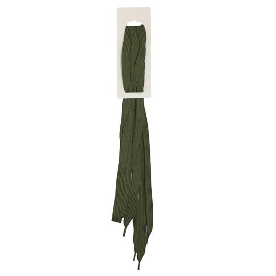 Imagem de Cadarço Tradicional Poliéster Unisex 120cm Verde Escuro