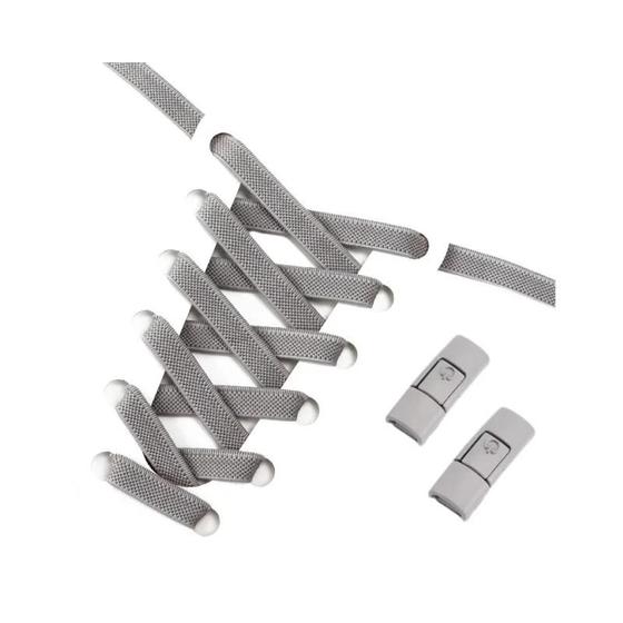 Imagem de Cadarços Elásticos para Crianças e Adultos - Sem Laço - 8mm - Pacote com 2023