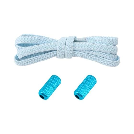 Imagem de Cadarços Elásticos Sem Amarrar para Tênis - Cadarços Esportivos Planos