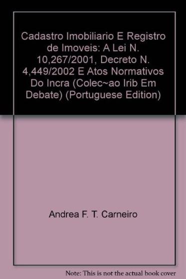 Imagem de Cadastro Imobiliário e Registro de Móveis