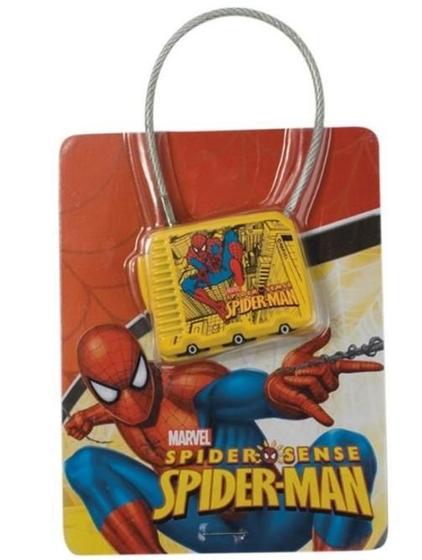 Imagem de Cadeado Com Segredo Spider-Man Homem Aranha Sestini - 9593