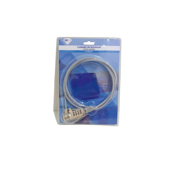 Cadeado de Notebook com Senha LK-BL27 - Luatek 9567 Menor preço em Cadeado de Notebook com Senha LK-BL27 - Luatek 9567