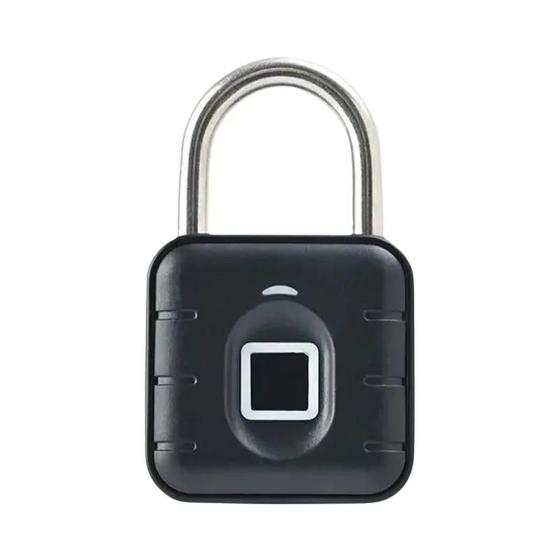 Imagem de Cadeado Digital Inteligente com Impressão Digital e Bluetooth - IP67 à Prova D'Água - Controle Remoto via APP Tuya