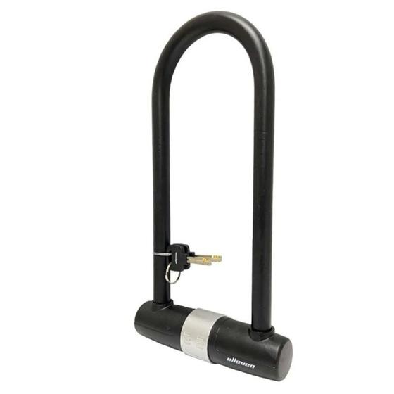 Imagem de Cadeado elleven tipo u 170mm x 320mm com chave