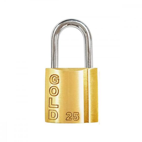 Imagem de Cadeado Gold Art 25Mm Gcc2N0002 - Kit C/10