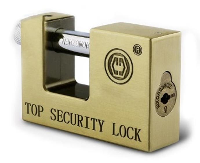 Imagem de Cadeado Inviolável Titanium Importado 80mm