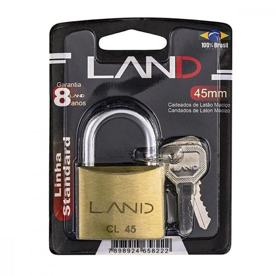 Imagem de Cadeado Land 45Mm           Blister  2544