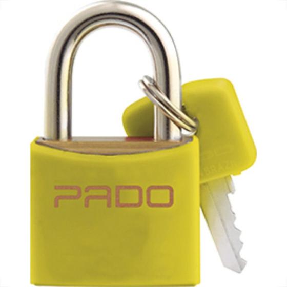Imagem de Cadeado Pado Color 20 Amarelo