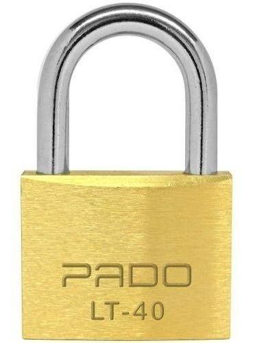 Imagem de Cadeado Pado Sm E-40 Original Com 2 Chaves Latão 40 Mm 